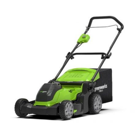 Fűnyíró fűgyűjtős, akkumulátoros Greenworks G40LM41K2 40 v, 41 cm, akku- és töltővel