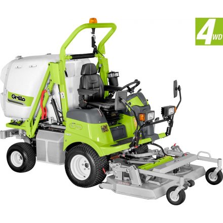 GRILLO magas ürítésű frontkaszás fűnyíró traktor FD 13.09 4WD ( Vágóasztallal )